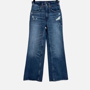 Abercrombie & Fitch Annie High Rise Wide Leg